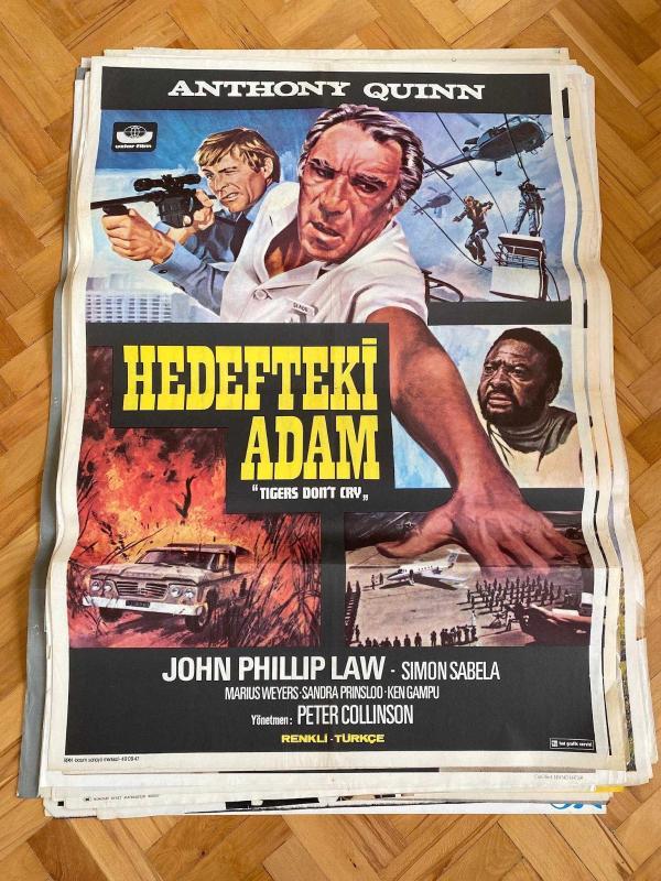 FİLM AFİŞİ - HEDEFTEKİ ADAM - ANTHONY QUINN - JOHN PHILLIP LAW