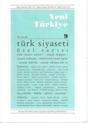 YENİ TÜRKİYE MAYIS HAZİRAN 1996 SAYI 9 TÜRK SİYASETİ ÖZEL SAYISI