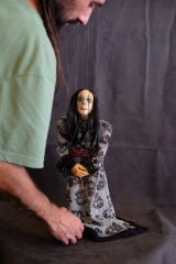 The Dark Countess! Collectible and Unique Marionette %100 Handmade - Çağdaş Çakmak