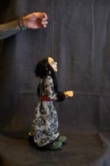 The Dark Countess! Collectible and Unique Marionette %100 Handmade - Çağdaş Çakmak