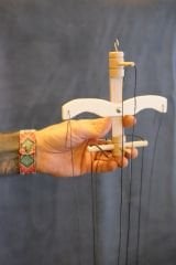 The Dark Countess! Collectible and Unique Marionette %100 Handmade - Çağdaş Çakmak