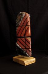 ''İsimsiz'' Tahta ve Çivi Masaüstü Sanat. Modern, Organic and Inorganic Sculpture! - Çağdaş Çakmak