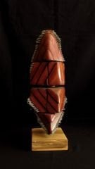 ''İsimsiz'' Tahta ve Çivi Masaüstü Sanat. Modern, Organic and Inorganic Sculpture! - Çağdaş Çakmak