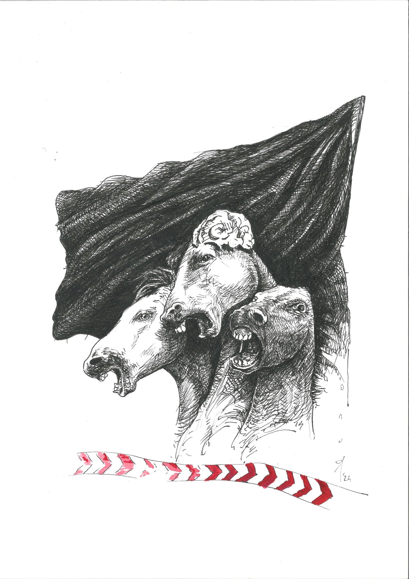 Onur Gürsoy - Kağıt Üzerine Karışık Teknik