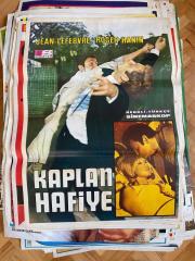 KAPLAN HAFİYE FİLMİNİN AFİŞİ OYNAYANLAR: JEAN LEFEBVRE, ROGER HANIN
