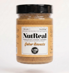 Nutreal Şeker Ilavesiz Fındık Ezmesi (Parçacıklı) - 320G