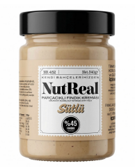 NUTREAL Sütlü Fındık Kreması (Parçacıklı) - 340gr