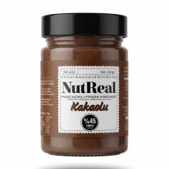NUTREAL Kakaolu Fındık Kreması (Parçacıklı) - 340gr