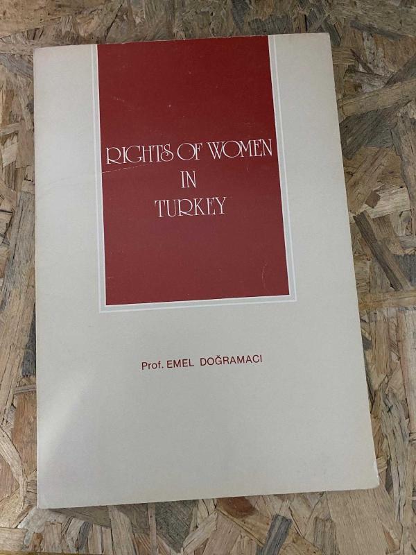 EMEL DOĞRAMACI - RIGHTS OF WOMEN IN TURKEY