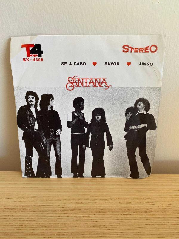 SANTANA - Se A Cabo / Savor / Jingo | İRAN baskı 45'lik | IRAN TOP4 EX 4368