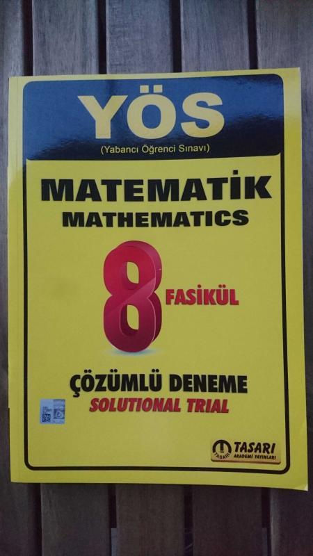 YÖS Matematik Çözümlü Deneme 8 fasikül