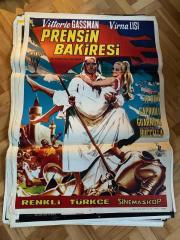 PRENSİN BAKİRESİ FİLMİNİN ÇİZİM AFİŞİ ( Vittorio Gassman, Virna Lisi, Philippe Leroy )