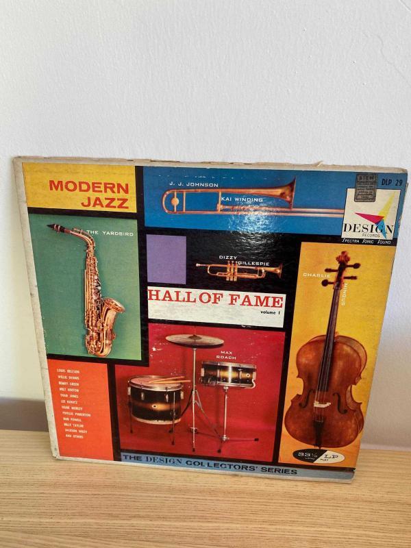 Modern Jazz - Hall Of Fame Volume 1 | Design Records DLP 29 | Mono ABD Baskı 1957 | Jazz, Bop | Bütün Ustaları İçin Listeye Bakın
