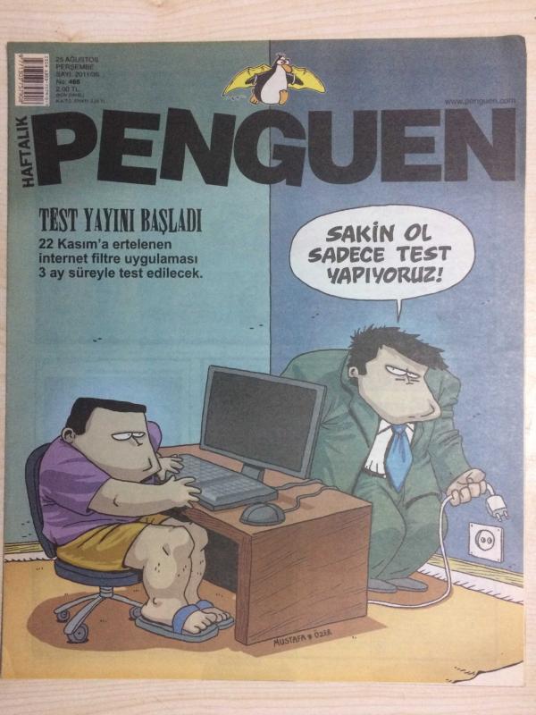 HAFTALIK PENGUEN  25 AĞUSTOS 2011 PERŞEMBE SAYI 2011/35  NO 466