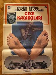 GECE KAÇAKÇILARI - THE WHISKEY WAR FİLMİNİN AFİŞİ OYNAYANLAR: PATRICK McGOOHAN, RICHARD WIDMARK, ALAN ALDA YÖNETMEN: RICHARD QUINE