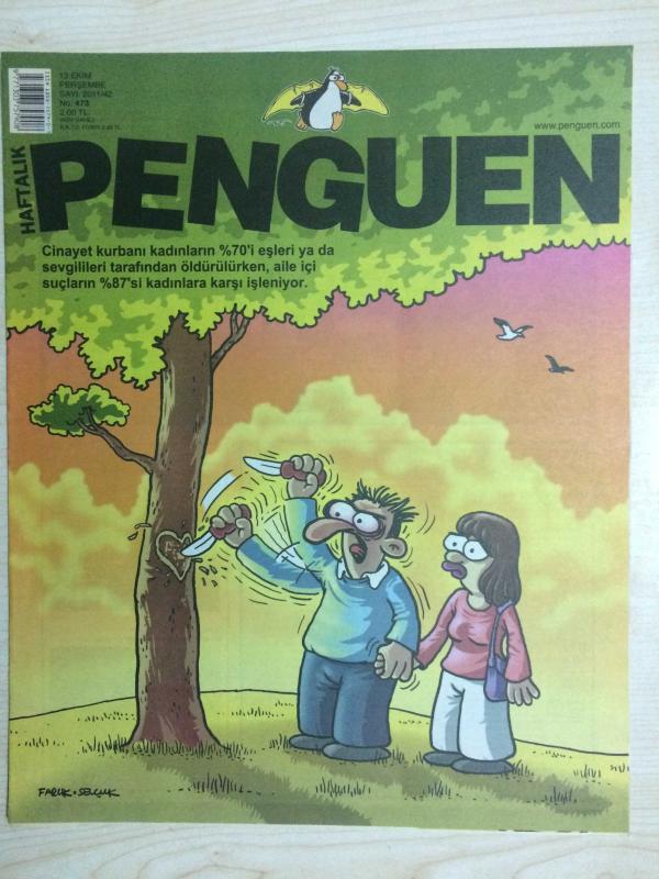HAFTALIK PENGUEN MİZAH DERGİSİ 13 EKİM 2011 PERŞEMBE SAYI 2011/42  NO 473
