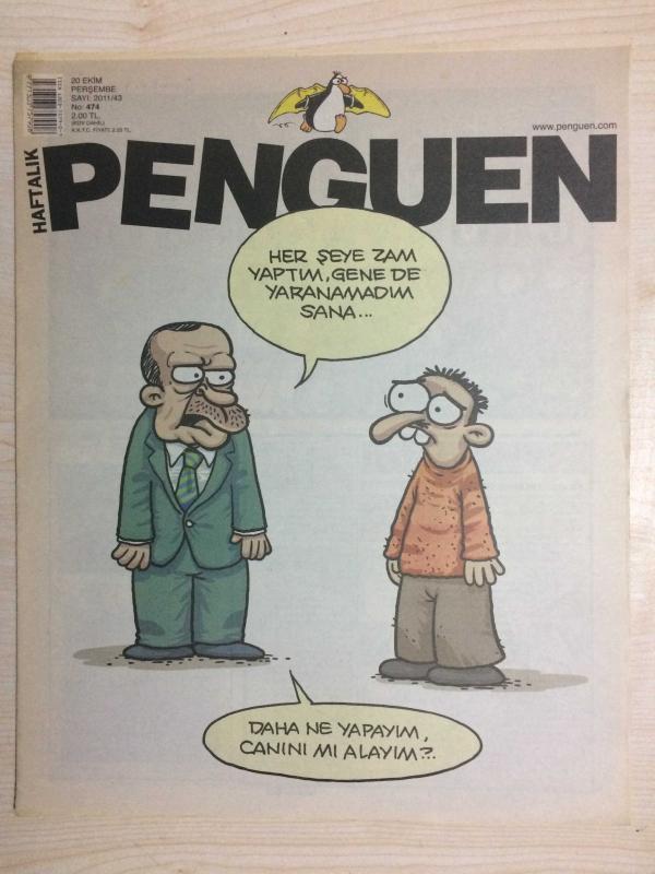 HAFTALIK PENGUEN 20 EKİM PERŞEMBE 2011/43 NO 474