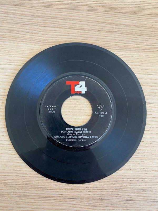 Festival Sanremo 1969 | Top 4 EX-4256 | İran Baskı 1969 | Pop, Chanson, Ballad