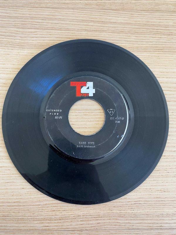 Stelvio Cipriani The Bounty Killer / Johnny Cash The Sons Of Katie Elder / Dave Brubeck Take Five | Top 4 EX-4167 | İran Baskı 1967 | Jazz, Folk, World, & Country, Stage & Screen, Theme