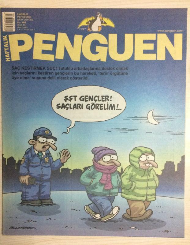 HAFTALIK PENGUEN 8 ARALIK 2011 PERŞEMBE SAYI 2011/50  NO 481