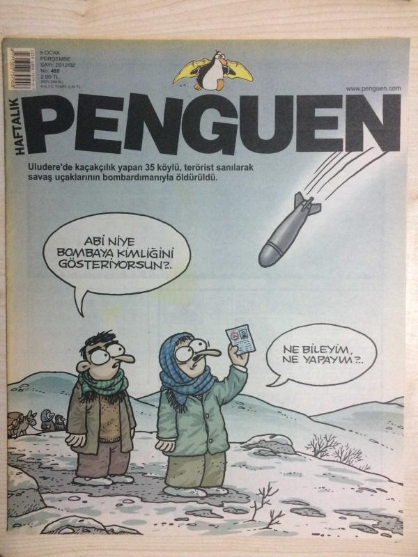 HAFTALIK PENGUEN  5 OCAK 2012 PERŞEMBE SAYI 2012/02  NO 485