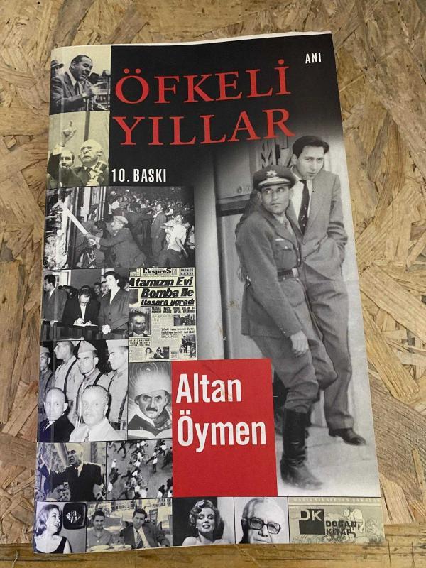 ALTAN ÖYMEN - ÖFKELİ YILLAR [ İmzalı İthaflı ]