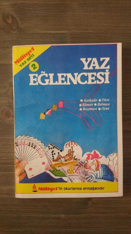 YAZ EĞLENCESİ 2 - KARİKATÜR-FIKRA-BİLMECE-BULMACA-BOYAMACA-OYUN
