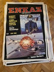 ENKAZ - THE SURVIVOR FİLMİNİN AFİŞİ | ROBERT POWELL, JOSEPH COTTEN Yönetmen David Hemmings