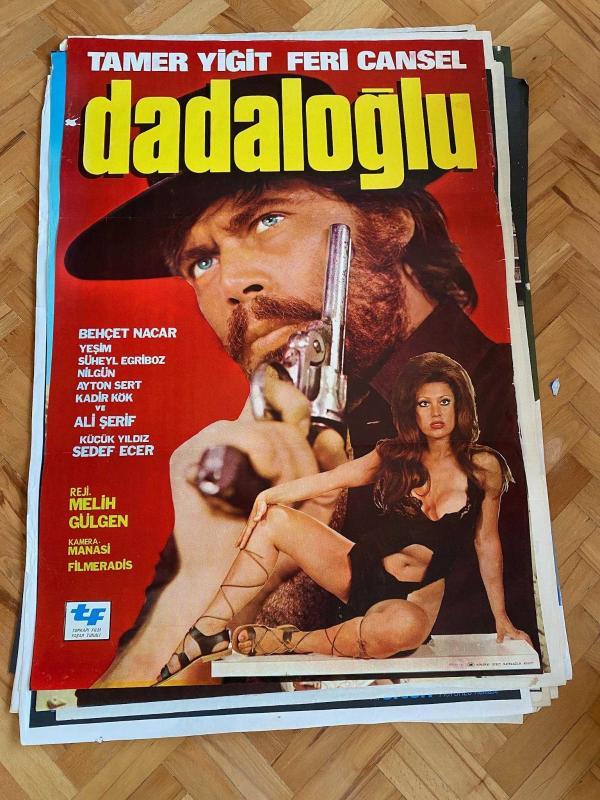 DADALOĞLU FİLMİNİN AFİŞİ | TAMER YİĞİT, FERİ CANSEL, BEHÇET NACAR