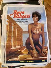 AYVA BAHÇESİ FİLMİNİN AFİŞİ OYNAYANLAR: AJITA WILSON, HARRY STEVENS, ANNIQUE BOREL YÖNETMEN: PAVLOS FILIPPOU