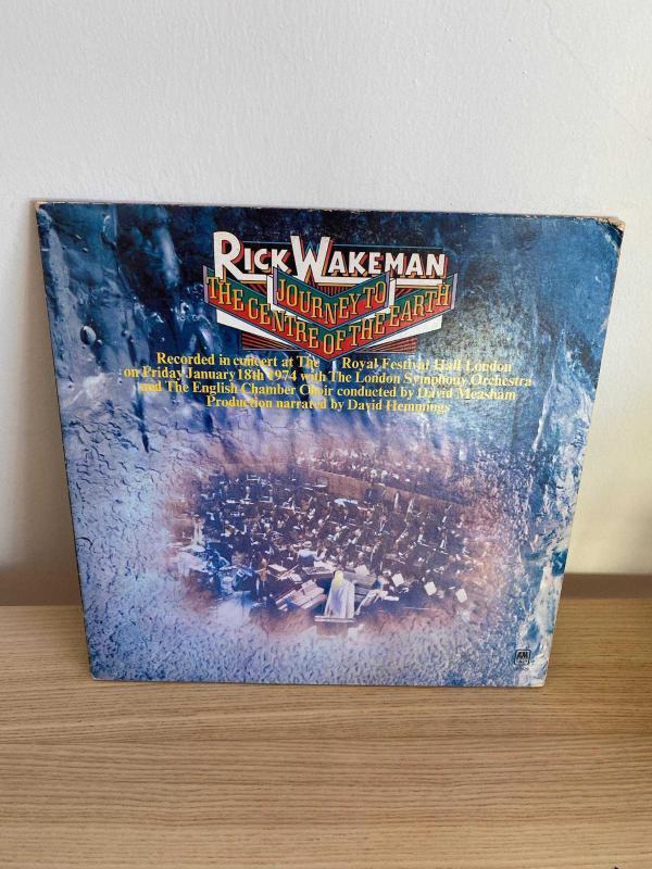 Rick Wakeman - Journey To The Centre Of The Earth | A&M Records SP-3621 | ABD Baskı 1974 | Gatefold Kapak | Rock, Prog Rock, Symphonic Rock