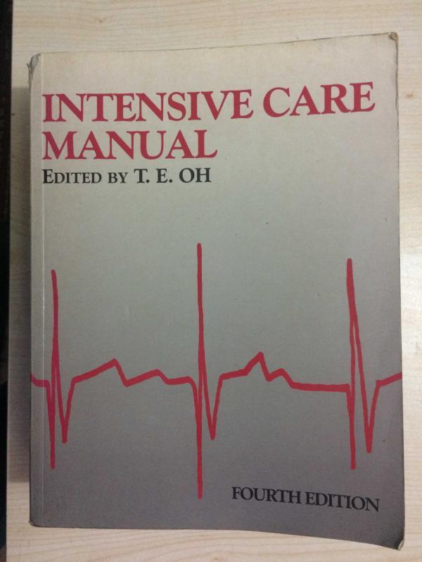 INTENSIVE CARE MANUAL - FOURTH EDITION