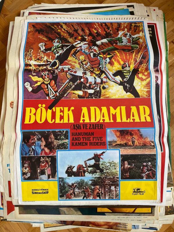 BÖCEK ADAMLAR ( AŞK VE ZAFER ) - HANUMAN AND THE FIVE KAMEN RIDERS FİLMİNİN AFİŞİ
