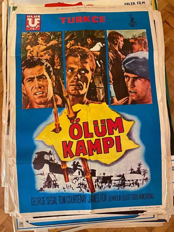 ÖLÜM KAMPI Orijinal Film Afişi | George SEGAL, Tom COURTENAY, James FOX