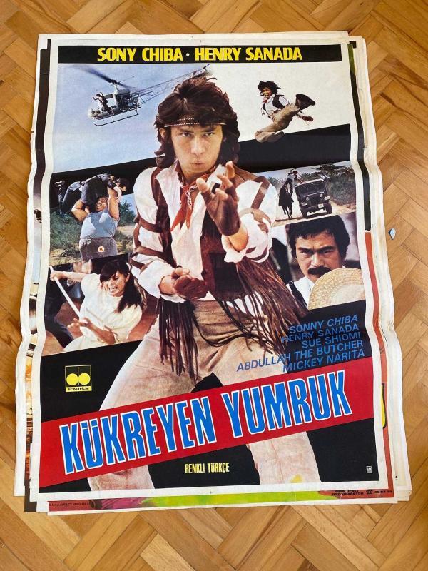 KÜKREYEN YUMRUK Film Afişi | SONY CHIBA, HENRY SANADA