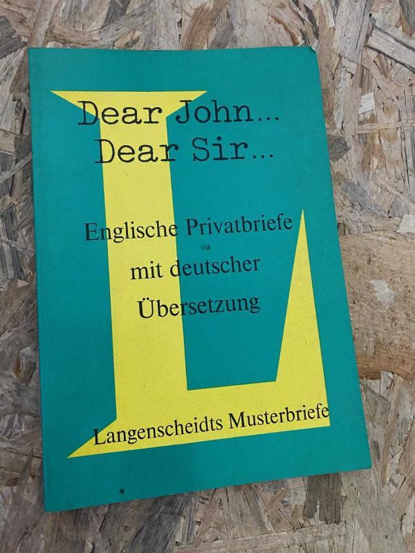 Dear John, Dear Sir (German Edition)
