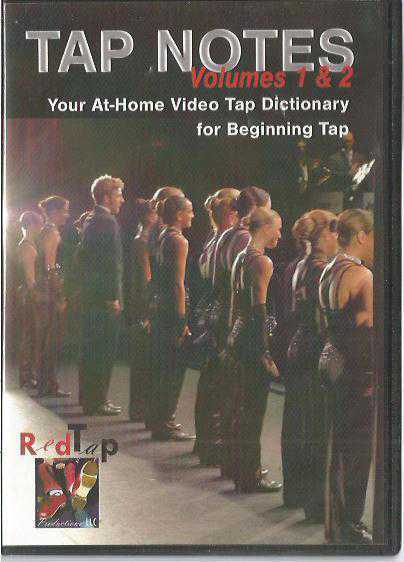 Tap Notes 2 Your At-Home Video Tap Dictionary for Beginning Tap / (DANCE LESSON) 2 DVD / 2005, RED TAP PRODUCTION, CA 92130, USA