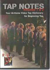 Tap Notes 2 Your At-Home Video Tap Dictionary for Beginning Tap / (DANCE LESSON) 2 DVD / 2005, RED TAP PRODUCTION, CA 92130, USA