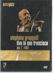 Stephane Grappelli: Live in San Francisco / JAZZ DVD VIDEO / 2003 STORYVİLLE FILMS