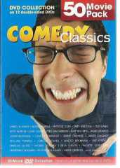 Comedy Classics 50 Movie Pack (Buster Keanton,laurel Hardy,James Cagney,Keystone Cops,Humprey Bogart and more) / DVD 12-Disc Set / 2004 TREELINE