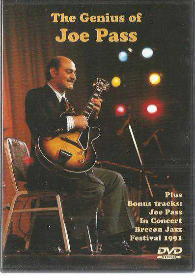 The Genius of Joe Pass  / DVD VIDEO / 2001 Vestapol productıons -13073 / ISBN: 1-57940-9006-7