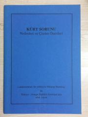 Kürt Sorunu  Nedenleri ve Çözüm Önerileri