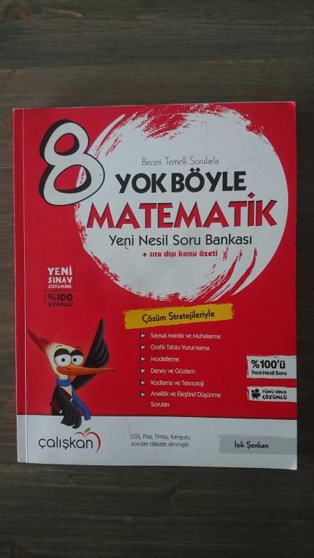 BECERİ TEMELLİ SORULARLA YOK BÖYLE MATEMATİK 8  - YENİ NESİL SORU BANKASI - LGS  PİSA TİMSS KANGURU
