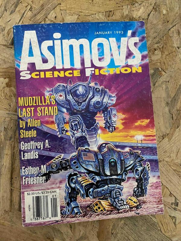 Asimov's Science Fiction January 1993 | Mudzilla's Last Land