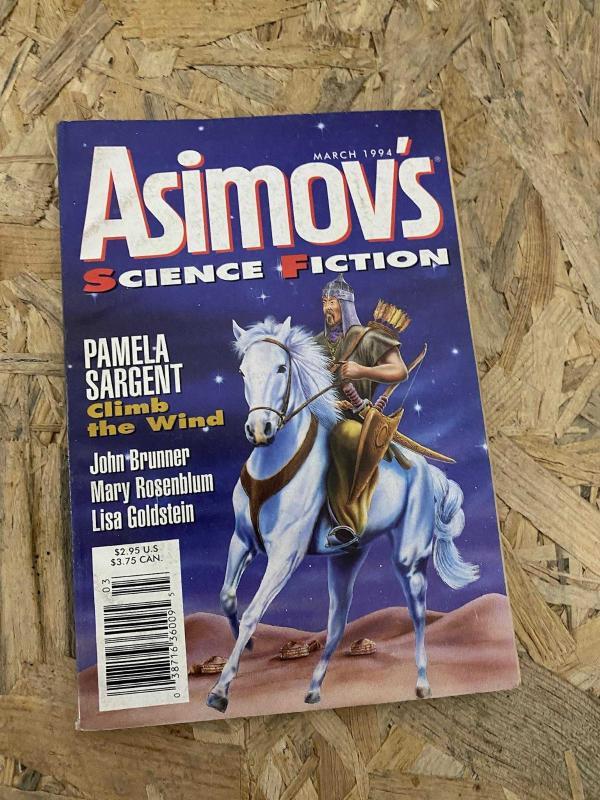 Asimov's Science Fiction March 1994 | Pamela Sargent - Climb the Wind
