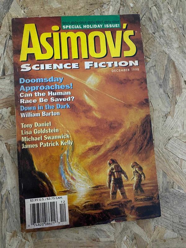 Asimov's Science Fiction December 1998 | Doomsday Aproacges - Can The Human Race Be Saved - William BARTON