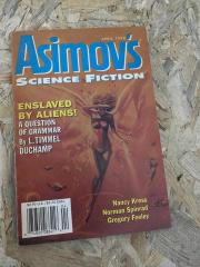 Asimov's Science Fiction April 1998 | Enslaved by Aliens - A Question of Grammar by L. Timmel Duchamp