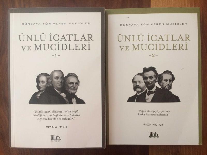 ÜNLÜ İCATLAR VE MUCİDLERİ 1-2 Dünyaya Yön Veren Mucidler  (2 KİTAP TAKIM)