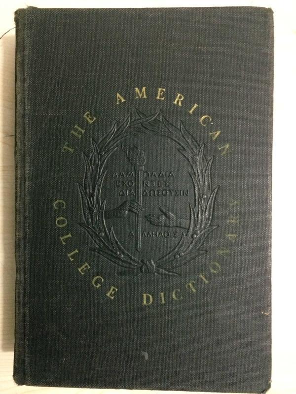 THE AMERICAN COLLEGE DICTIONARY