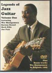 Legends Of Jazz Guitar - Volume One / Wes Monygomery, Barney Kessel, Herb Ellis, Joe Pass / DVD VIDEO/ 2001, VESTAPOL 13009, ISBN10: 1167130099